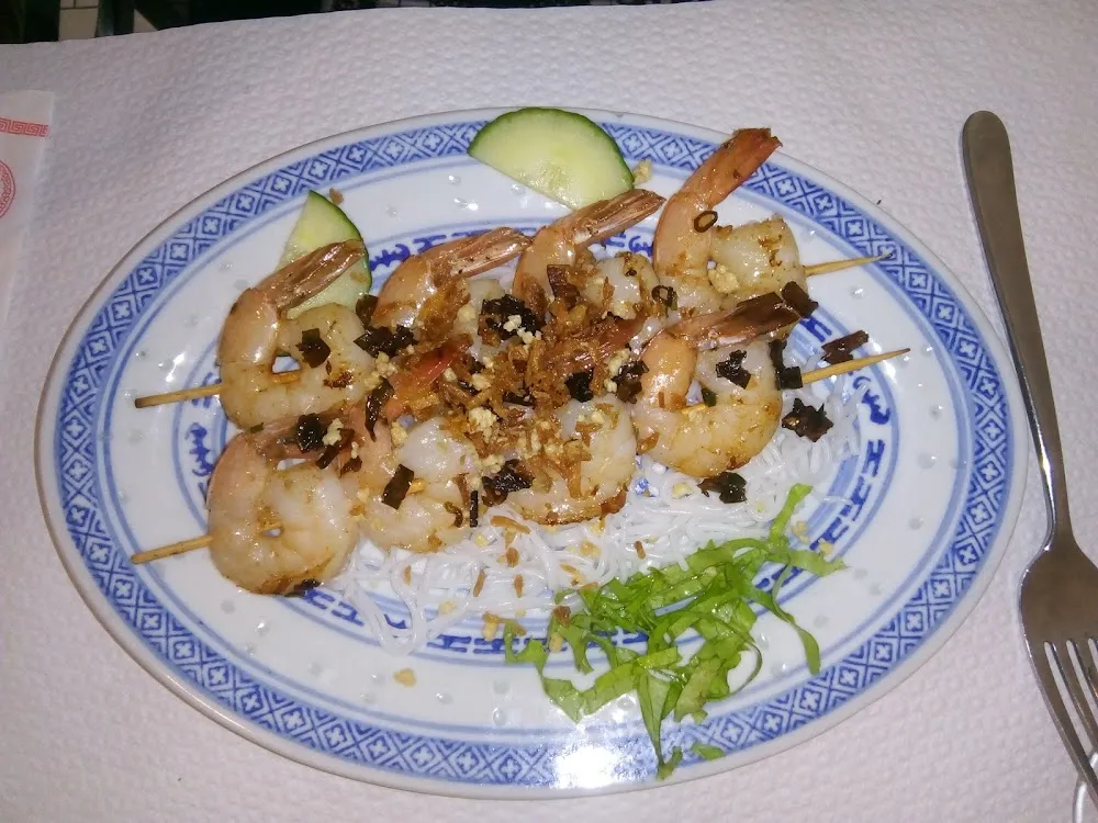 Brochettes de Crevettes
